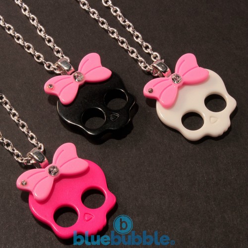 Collana teschio ragazza punk - collana,