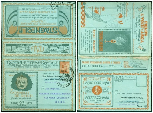 V6818 italia 1921 regno p - regno, b.l.p