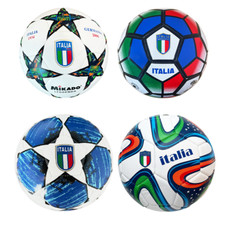 Pallone Calcio Italia. Palla Calcio Nazionale Italiana. Pallone Mikado Sport.