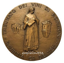 DANTE RAVENNA TRIBUNATO VINI SCUDO DI 1975 MEDAGLIA NUMERATA
