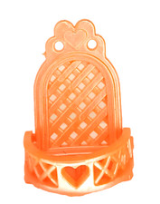 SCUBIDU' Charmkins Pimpirosa 1984 Hasbro italy Culla di Cuore arancio perla