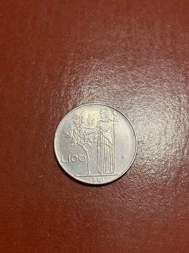 Moneta 100 lire 1961 - 100,