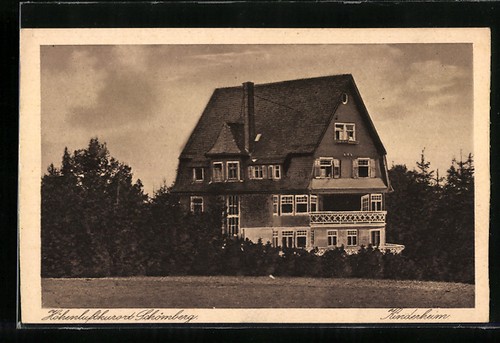 Cartolina schömberg foresta - cartolina, /