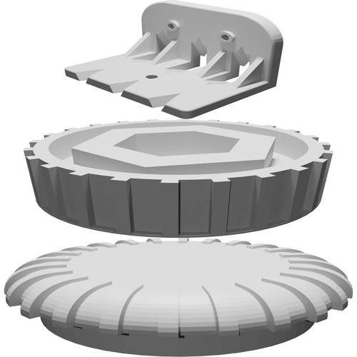 Supporto piede base - supporto, 90