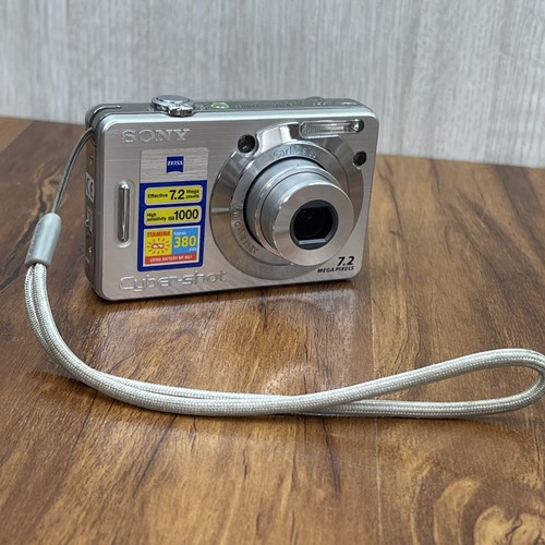 Sony cyber shot dsc - sony, silver
