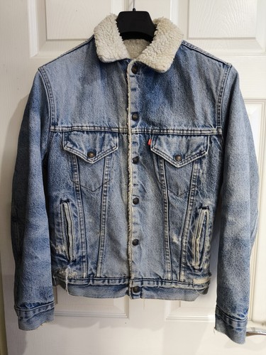 Giacca vintage levi sherpa - giacca,