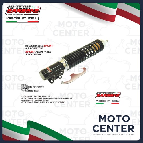 Ammortizzatore anteriore nero - ammortizzatore,