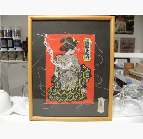 Quadro aquilone stile edo - aquilone,