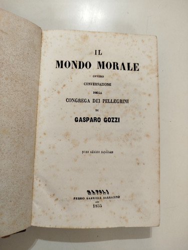 Mondo morale ovvero - morale,