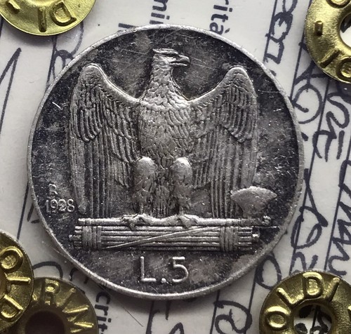 Regno italia lire 1928 - d’italia, 1928**