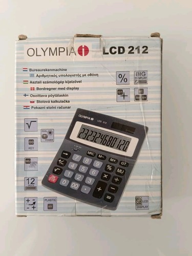 Calcolatrice olympia lcd 212