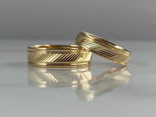 14k oro fede - oro, 2