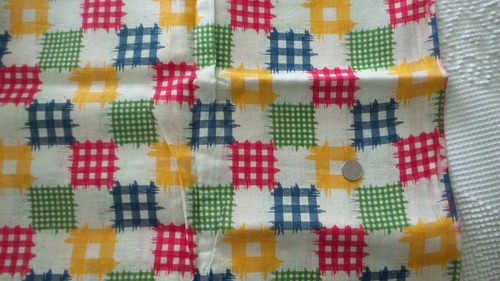 Tessuto cotone leggero vintage