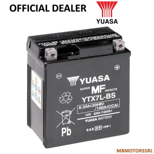 Batteria yuasa ytx7lbs swm ace - swm,