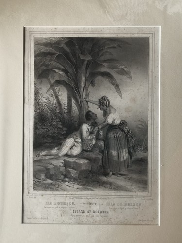 Antica litografia 1850 - antica,
