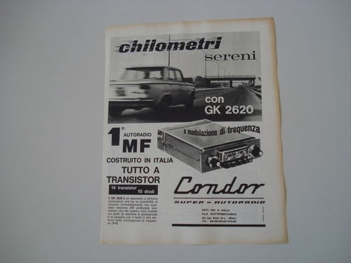 Advertising pubblicità 1964 - advertising,