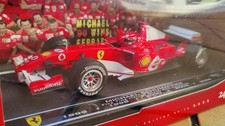 Ferrari 248 F1 Michael Schumacher Five Time Italian Grand Prix Hotwheels 1/18
