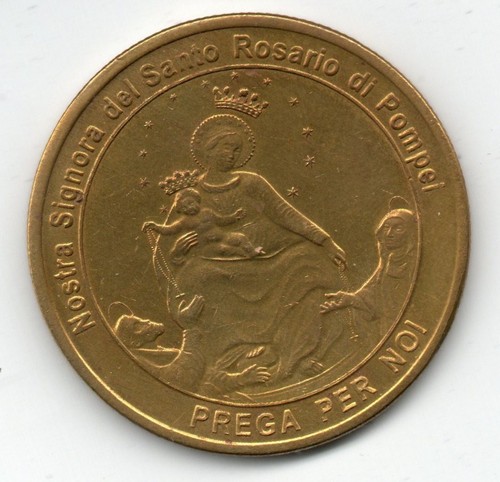 Medaglia ricordo santuario - ricordo,