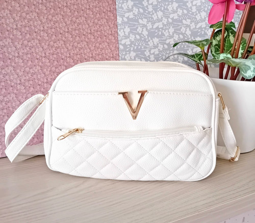 Borsa tracolla bianco - a,
