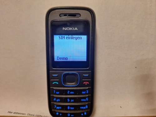 Handy nokia 1208 schwarz ohne - handy,