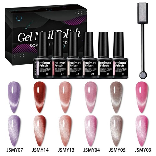 Set smalto gel magnetico - smalto,