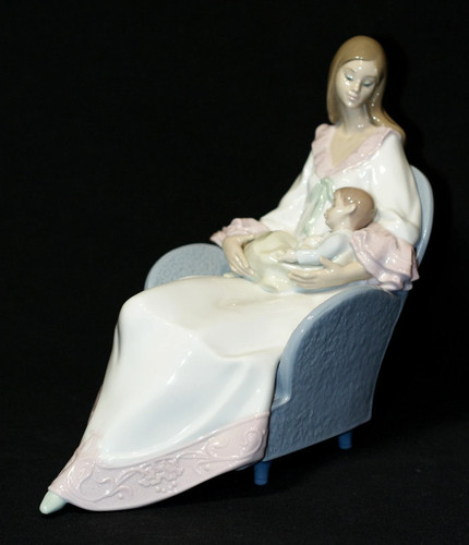 Lladro motherhood mother - lladro, -motherhood-mother