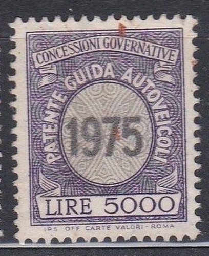 Italia 1975 marca da bollo - 1975,