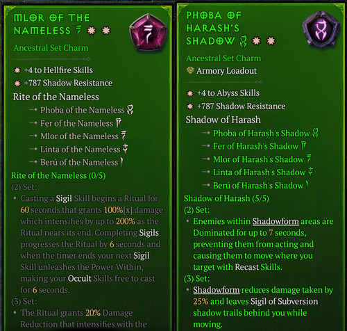 Diablo endgame bis - diablo, set