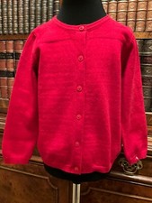Cardigan bambina rosso Petit