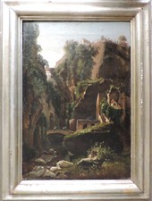 dipinto olio tela Costa