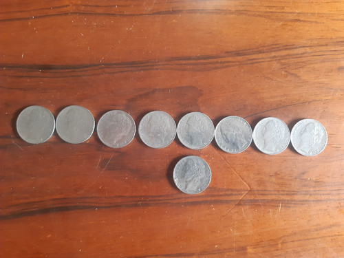 100 lire metallo 1959 1960 - lire,