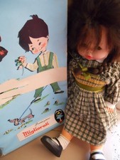 Bambola MINIFON vintage SENZA scatolo anni 70 CON DISCHETTO  -