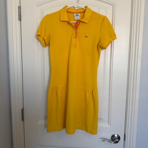 Polo gialla lacoste taglia - polo, 38