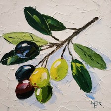 Ramo d'ulivo quadro originale