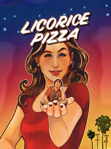 Licorice pizza poster 30 - cm.,