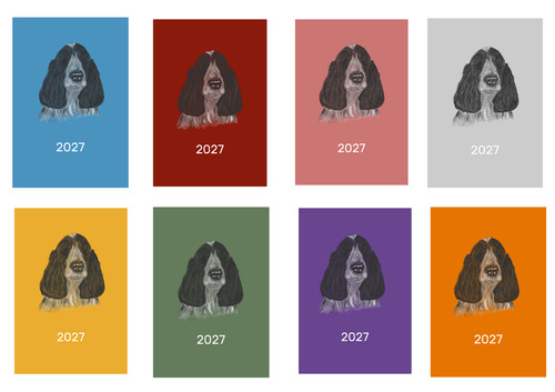 Blue roan cocker - roan, 2027