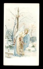 santino cromo-holy card  ANGELO CUSTODE 45