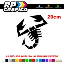 ADESIVO sticker SCORPIONE ABARTH COFANO FIAT 500 595 695 PUNTO