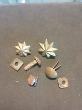 WW1 1GM LOTTO RICAMBI PICKELHAUBE VITI STELLETTE DADI casco elmo elmetto kaiser