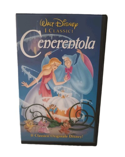 Cenerentola walt disney vhs - vhs, i