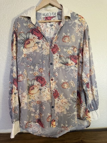 Camicia fidanzato con perle - , di