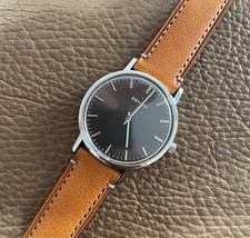 Zenith Stellina Jumbo Oversize orologio vintage uomo REVISIONATO ultra sottile 