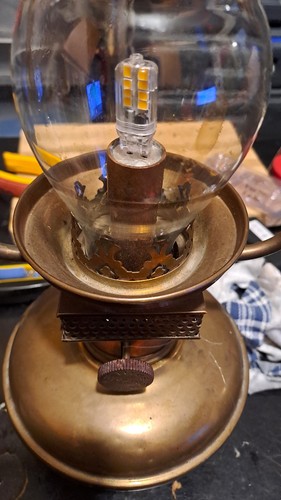 Lampada olio con vetro - olio,