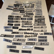 Stock Scritte Fiat Miste Auto