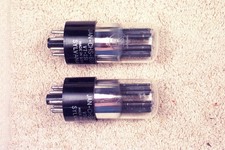 2, Sylvania, VT-231, 6SN7GT