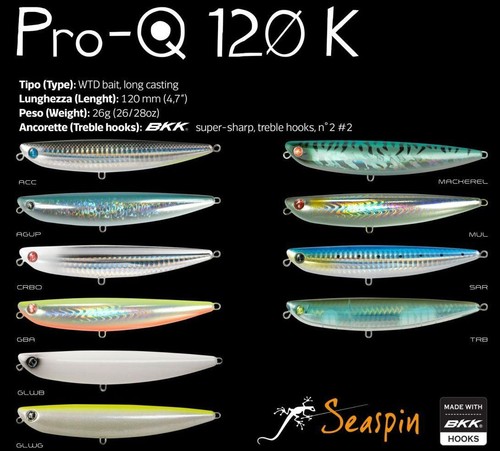 Seaspin pro 120 - q, k