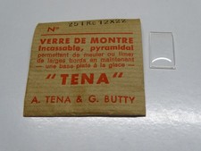 VETRO OROLOGIO 12 X 22 MM