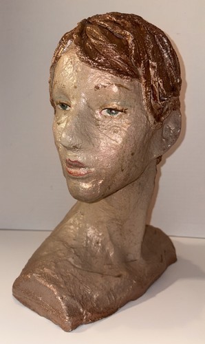 Busto figura donna - , in