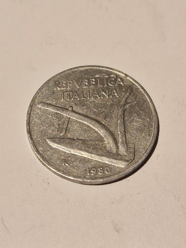 Moneta lire 1980 - moneta,