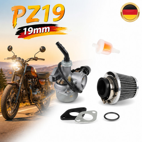 Carburatore pz19 con filtro - con,